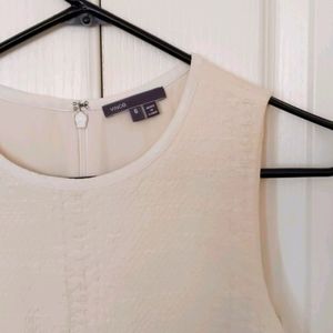 Vince texture tank, lined with silk